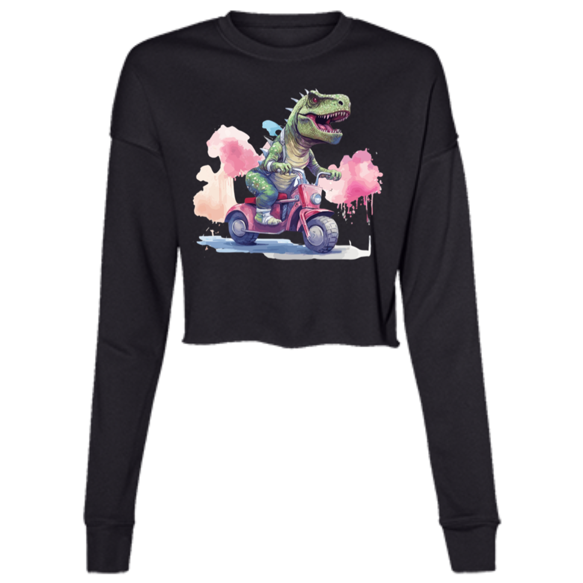 “ SheRex” Ladies' Cropped Fleece Crew