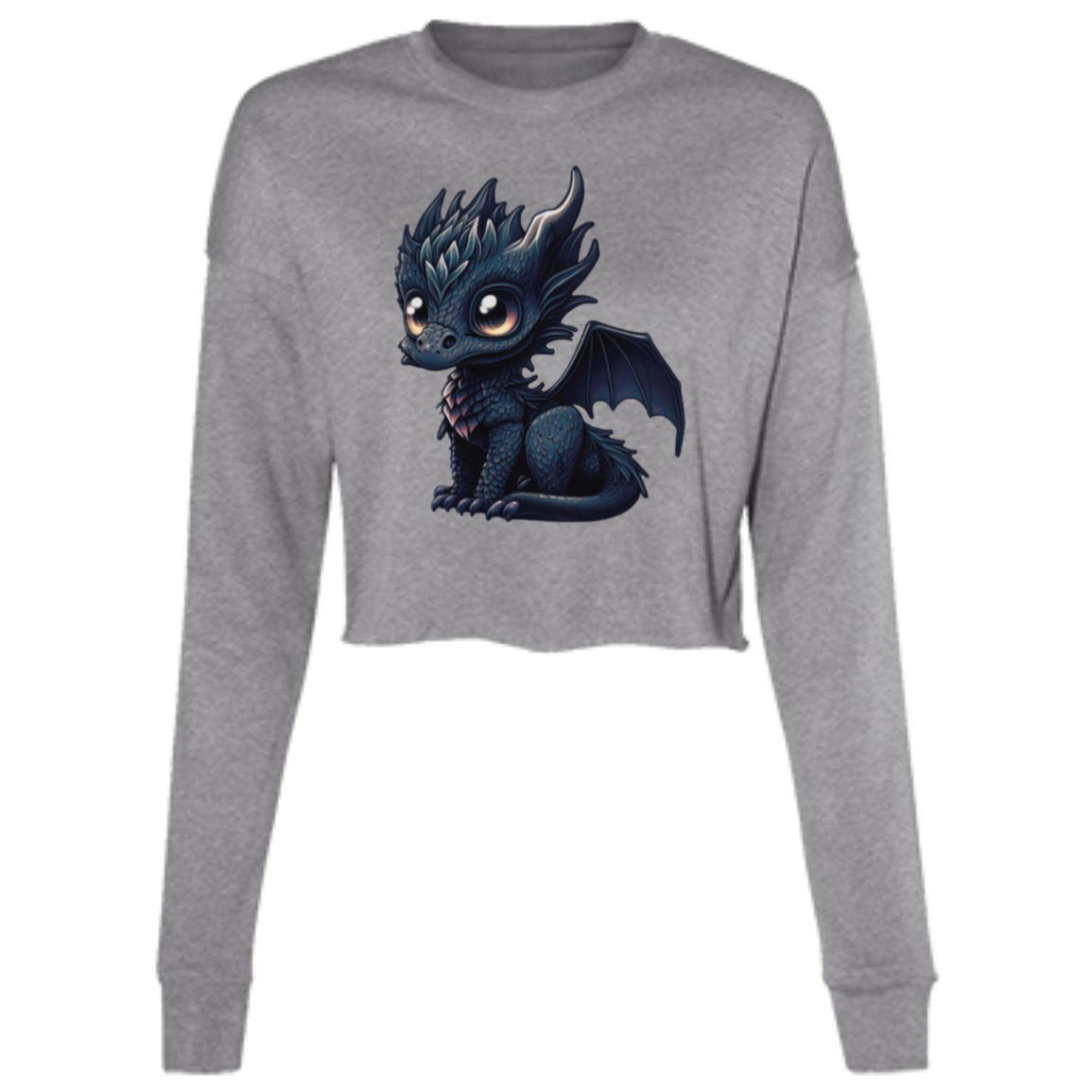 Baby Dragon Ladies' Cropped Fleece Crew