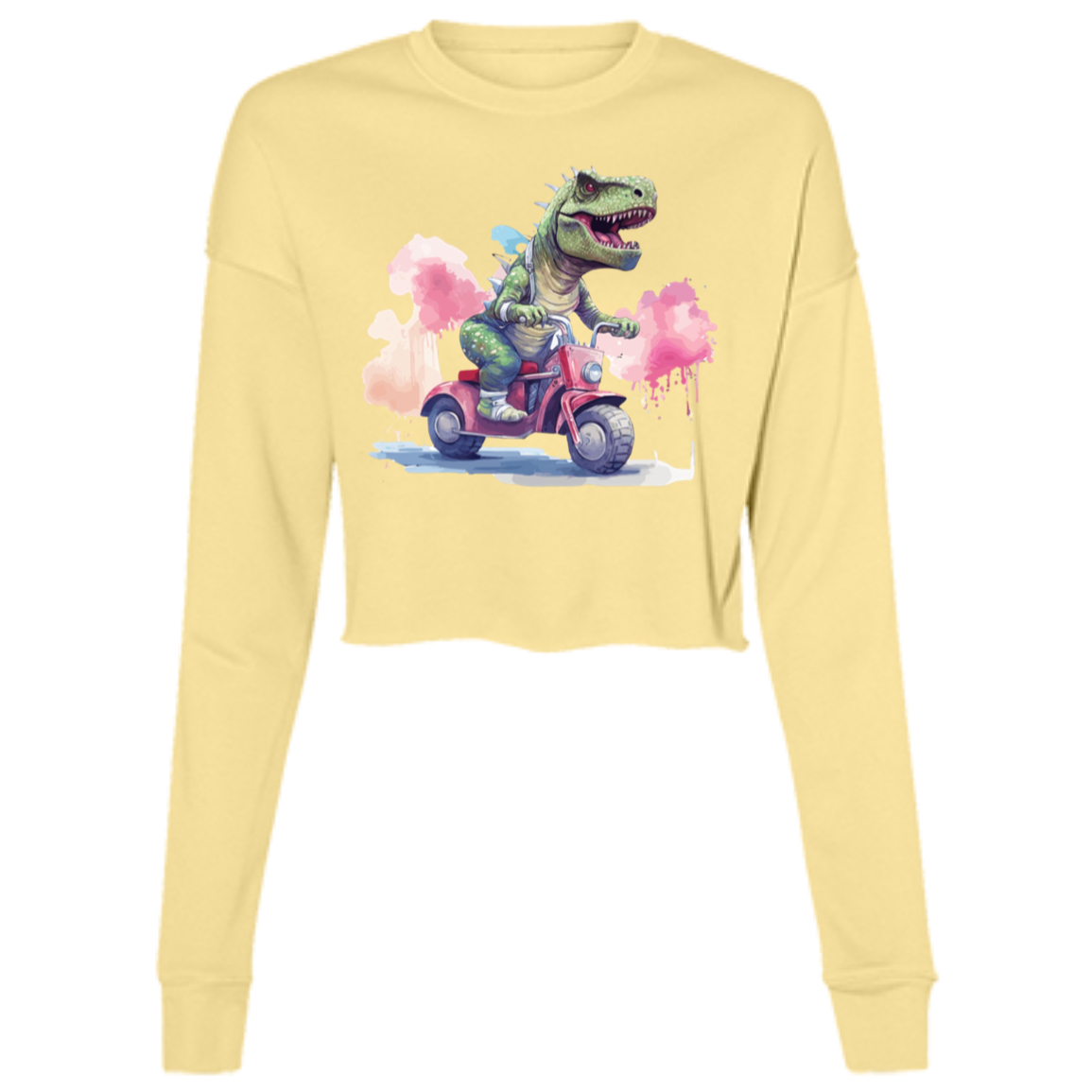 “ SheRex” Ladies' Cropped Fleece Crew