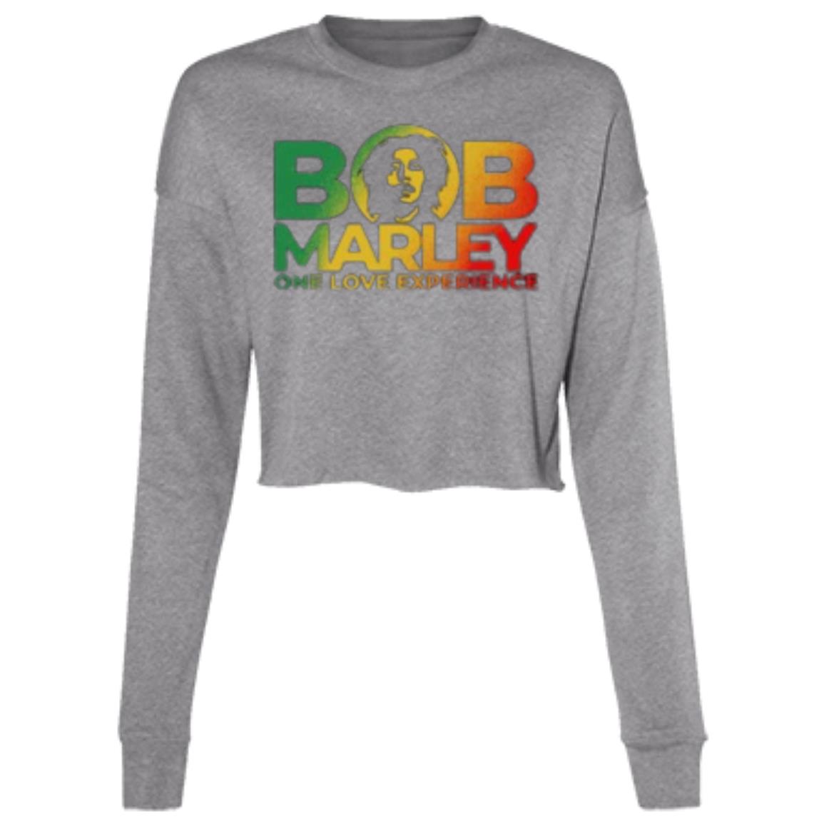 B7503 Ladies' Cropped Fleece Crew