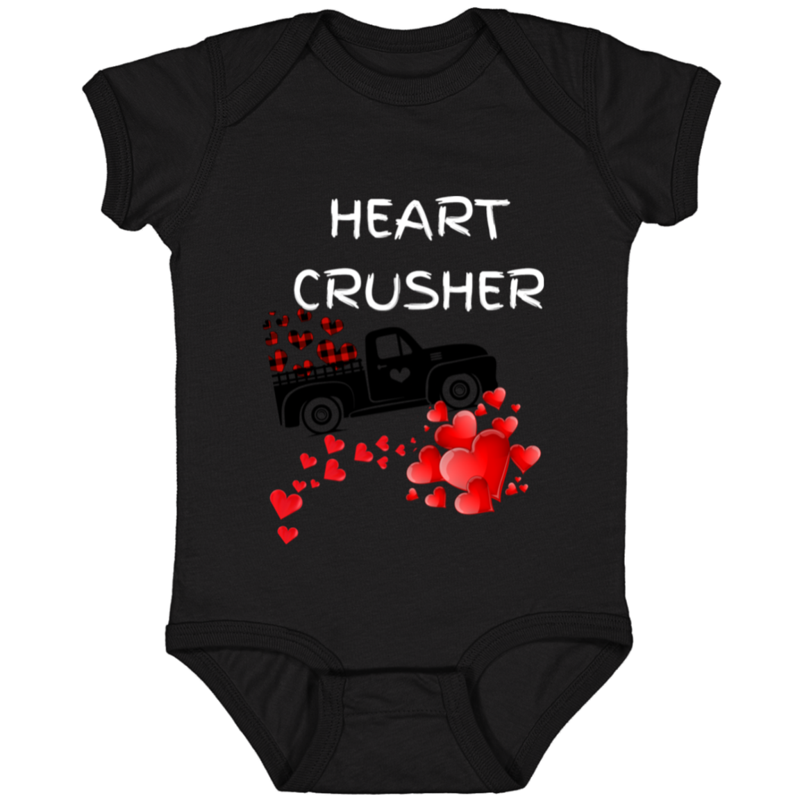 Heart Crusher Infant Jersey Bodysuit