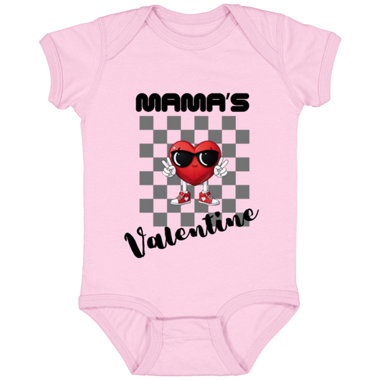 MAMAS VALENTINE Infant Jersey Bodysuit