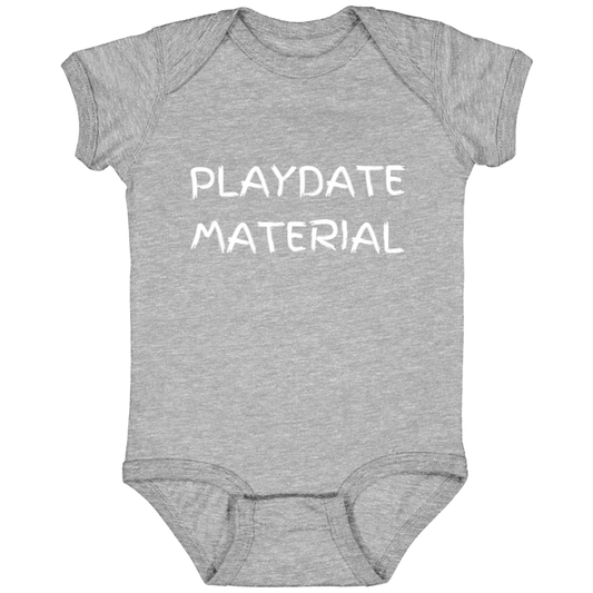 PlaydateMaterial Infant Jersey Bodysuit