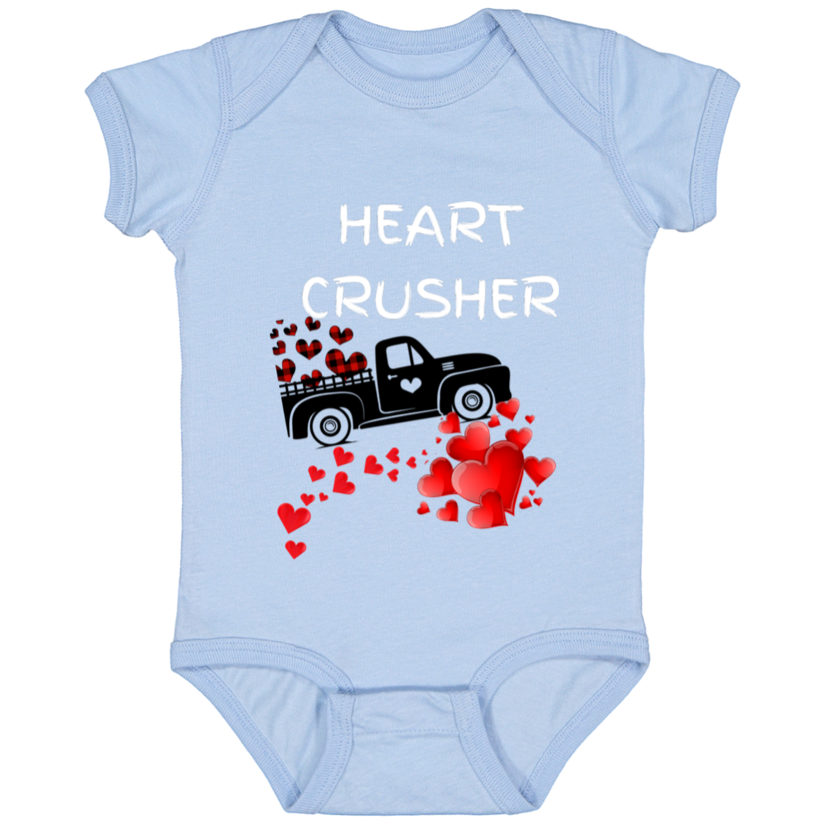 Heart Crusher Infant Jersey Bodysuit